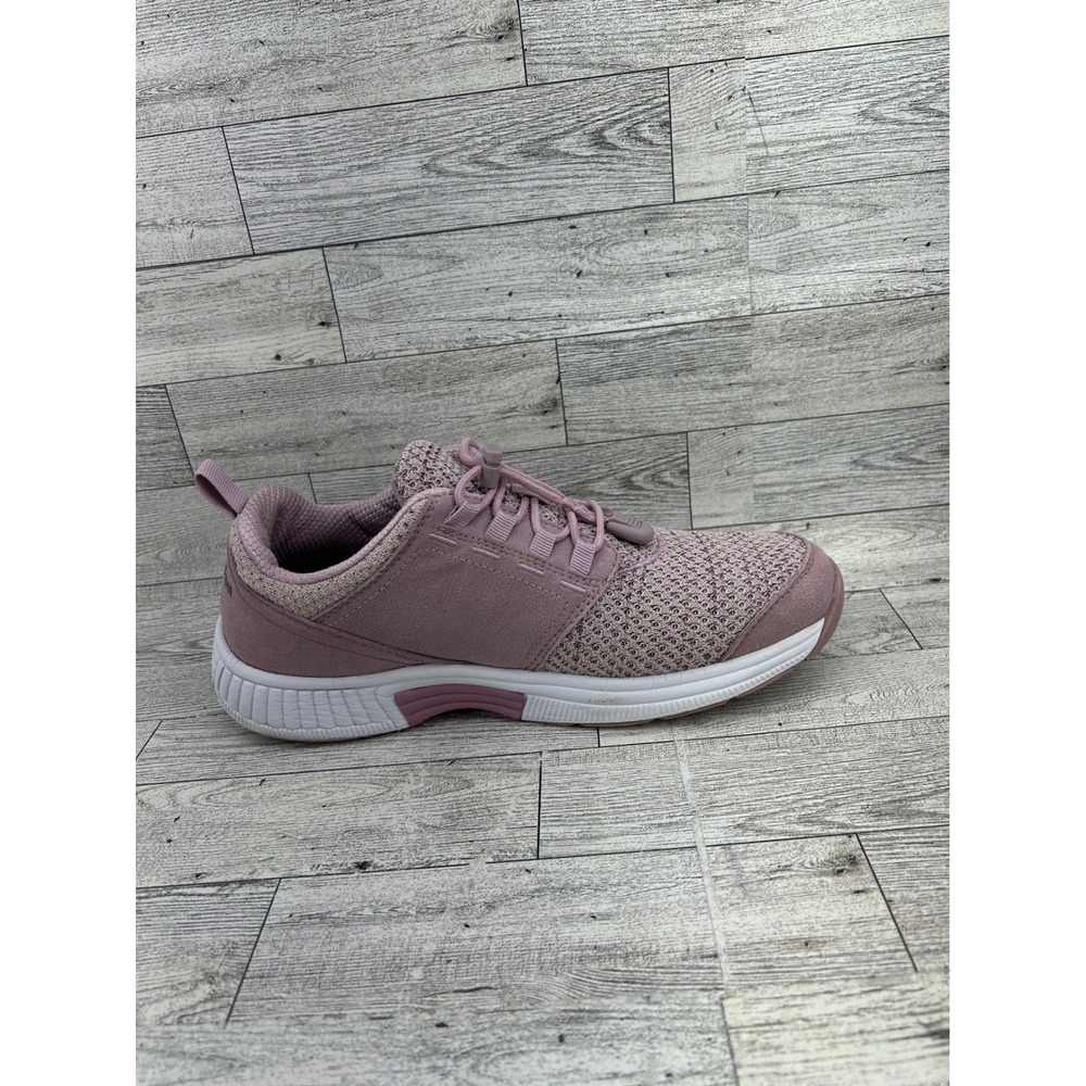 Orthofeet 846 Women 9 B Medium Mauve Pink Mesh Bungee Athletic Sneakers - Picture 10 of 16